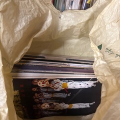 中古レコード　大量の画像