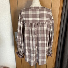 (ま)XL♡袖口可愛いブラウスの画像