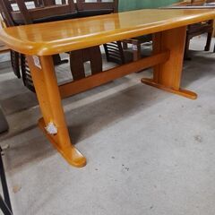 【リサイクルショップどりーむ天保山店】No.4304　ダイニングテーブル　ナチュラルカラー　お手頃価格で販売中(≧▽≦)の画像