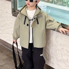 【直接取引専用ページ】新品★男の子ジャケット★140〜150cm★サンドベージュの画像