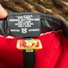 newera 59fifty 1/2 赤nyNYの画像