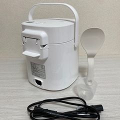 2024年秋入手★1回使用のみ★炊飯器★ミニ炊飯器ジャー2合★ホワイトの画像
