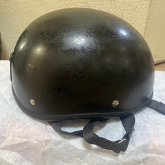 ヘルメットハーフダックテールマッドブラックの画像