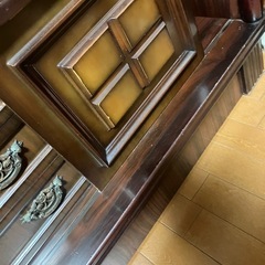 アンティーク　桜の木　水屋　棚の画像