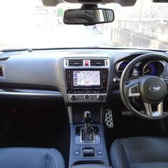 即乗りＯＫ BS9 アウトバック リミテッド アイサイト 全車速追従機能付クルーズ ナビ フルセグTV Bluetooth バックモニター 電動オートバックドア スマートキー 黒本革シート シートヒーター LEDライト ETCの画像