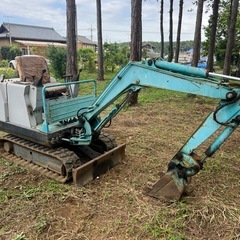 ハニックス ユンボ 油圧ショベル N150 2 実働の画像
