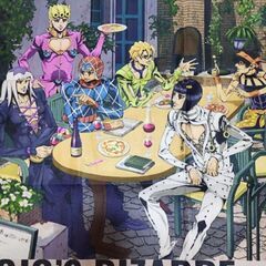 ジョジョの奇妙な冒険タペストリーの画像