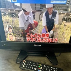 2009年製 19インチtTVの画像