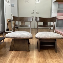 回転チェア　2脚セット【町田市再生家具】　251848の画像