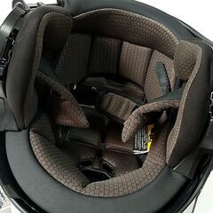 CRG CYRILオートバイ用フルフェイスヘルメット【Lサイズ】マットブラック 傷 色落ちあり ジャンクの画像