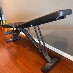 0円⭐︎美品トレーニングベンチ 折り畳み の画像