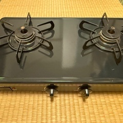 【中古】ガスコンロ　2口　Palomaの画像