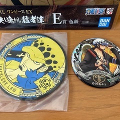 ワンピース　ロー　コースター　缶バッジの画像