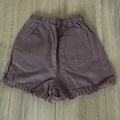 100円。女の子ショートパンツ90cmの画像