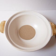 【未使用】土鍋 取り皿 セット 約25cm 鍋物 レトロの画像