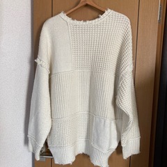 (ま)WWG♡ダメージ加工ニットの画像