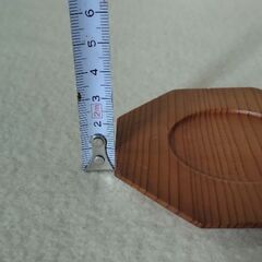 【差し上げます！】茶托(ひのき製) 5枚セットの画像