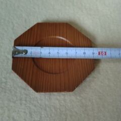 【差し上げます！】茶托(ひのき製) 5枚セットの画像