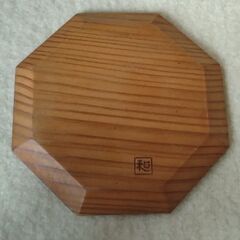【差し上げます！】茶托(ひのき製) 5枚セットの画像