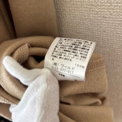 アンタイトル　ウールワンピースの画像