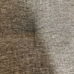 マットレスになる座椅子　ソファ　グレー　ニトリ　二人掛けの画像