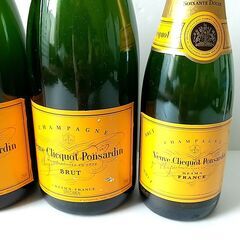 Veuve Clicquot ヴーヴクリコ シャンパン ダミーボトル 4本セットの画像