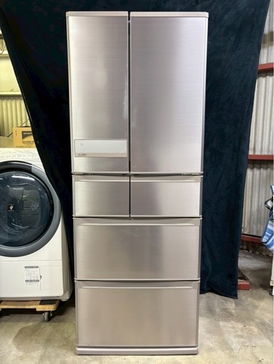 【成約済み】三菱 冷蔵庫 MR-JX47LA-N 470L 2017年製 観音開き