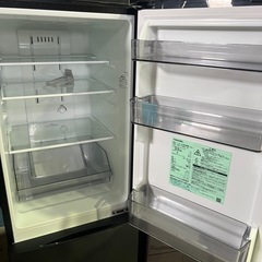 【ご成約】
030  冷凍冷蔵庫 153L 2ドア 右開き 東芝 GR-V15BS(K) 2024年製 自動霜取り 耐熱天板家電【美品 メンテナンス済】の画像