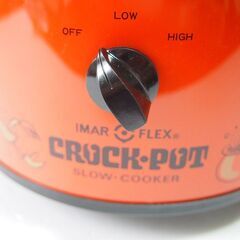 クロックポット 3102 陶器鍋 電気鍋 今西金属 日本製 昭和レトロ 当時物 超低熱長時間クッキング 容量1.8Lの画像