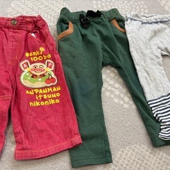 ズボン90サイズ　3点の画像