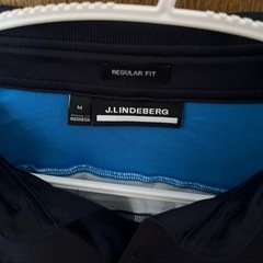 J.LINDEBERG ポロシャツ ジェイリンドバーグ　サイズM ブルーの画像
