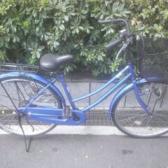 整備済み中古自転車　26インチ　税別￥8.980-　軽快車　ブルー927の画像