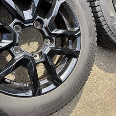 ジムニー　スタッドレスセット　ブリヂストンの画像