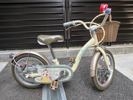 子供　自転車　16インチ　プリンセス　ベル
