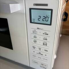 YAMADA ヤマダ YMW-WT18J1 オーブンレンジ 2023年製　角皿付 Used/美品の画像