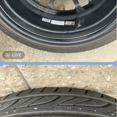 美品？　Laffite（ラフィット）　17インチ7J  114.3  IN38 205/45/17の画像