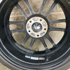美品？　Laffite（ラフィット）　17インチ7J  114.3  IN38 205/45/17の画像