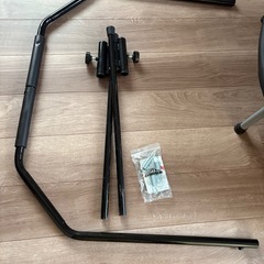 ダバダ　トランポリン　手すり付きの画像