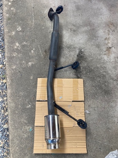 【引き渡し予定者決定】ラパンhe21s 5ZIGEN マフラー