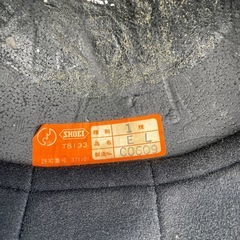 (問い合わせあり)ヘルメット　SHOEIの画像