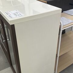 ★リユースのサカイ千葉中央店★  食器棚 ブラウン H92×D43×W120 クリーニング済み TC4766の画像