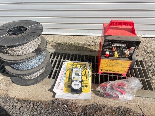中古　電気柵　ゲッターエース3セット