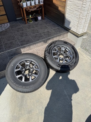 ジムニーシエラ　 純正タイヤホイール4本セット