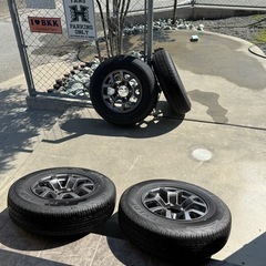 ジムニーシエラ　 純正タイヤホイール4本セットの画像