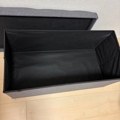 収納スツール 折りたたみボックス いす椅子の画像