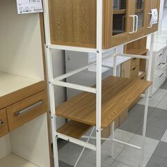 ★リユースのサカイ千葉中央店★  食器棚 ブラウン H181×D40×W94 クリーニング済み TC4770の画像