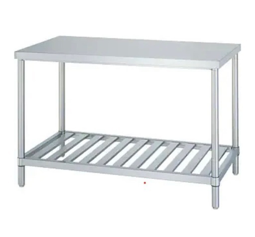 ステンレス作業台　スノコ棚仕様中古