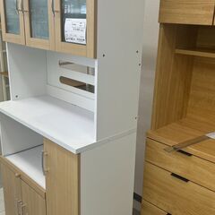 ★リユースのサカイ千葉中央店★  レンジボード ブラウン H180×D42×W90 クリーニング済み TC4771の画像