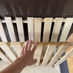 無料　未使用 ニトリ 8枚 すのこ　木製　簀子　4枚の画像