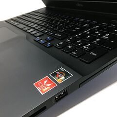 富士通 AH76/D1【10世代 i7相当・最強Ryzen7-2700U +爆速 SSD 512GB +メモリ8GB】★長期サポートOffice2024｜Win11(24H2)★（管理：202509271248）の画像